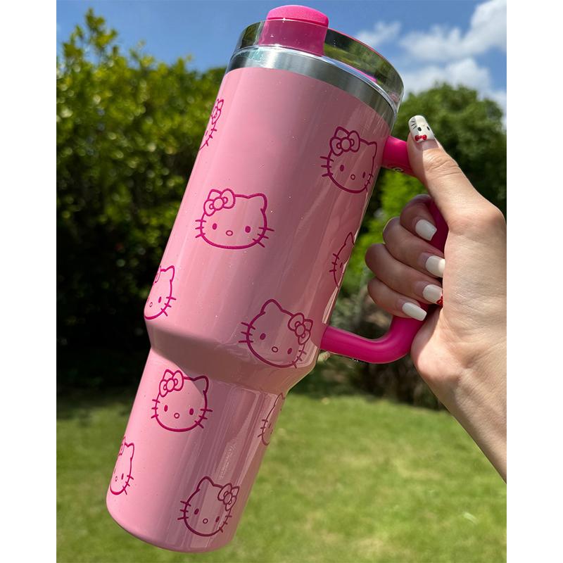 Stanley Official 40Oz Hello Kitty Stainless Steel Insulated Tumbler