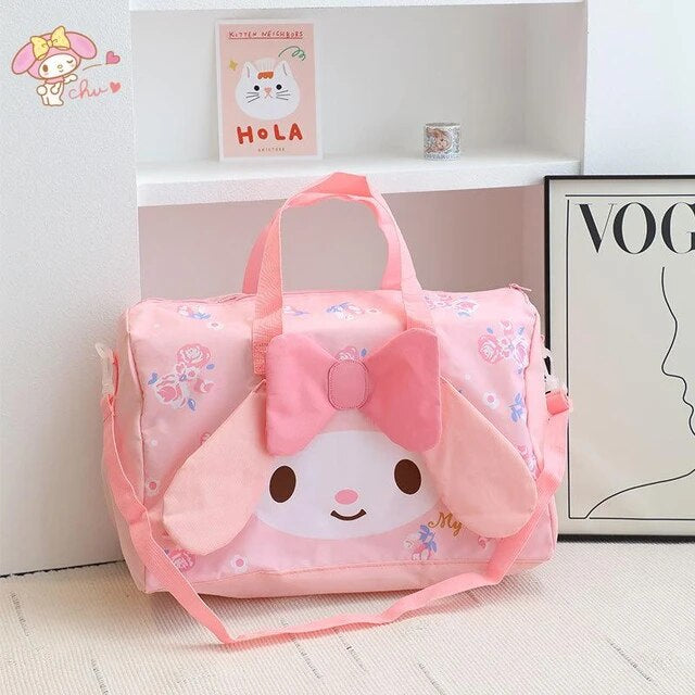 Sanrio Official Large Foldable Storage Shoulder Bag