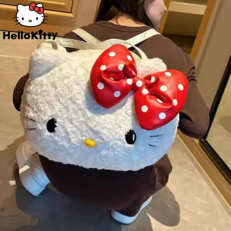 Hello Kitty Plush Furry Shoulder Bag