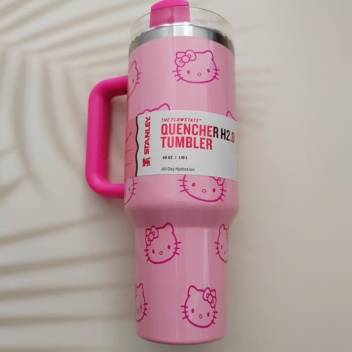 Stanley Official 40Oz Hello Kitty Stainless Steel Insulated Tumbler