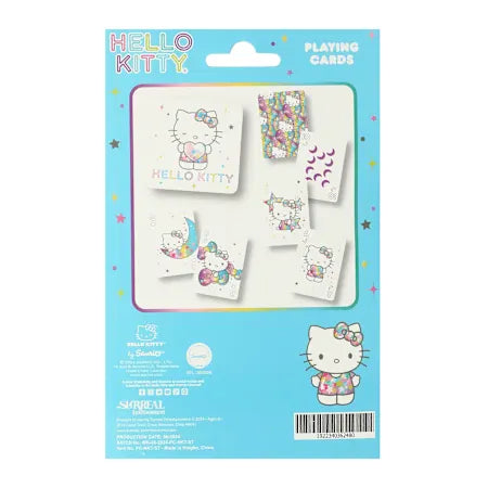 Hello Kitty Offical Playing Cards With Storage Tin
