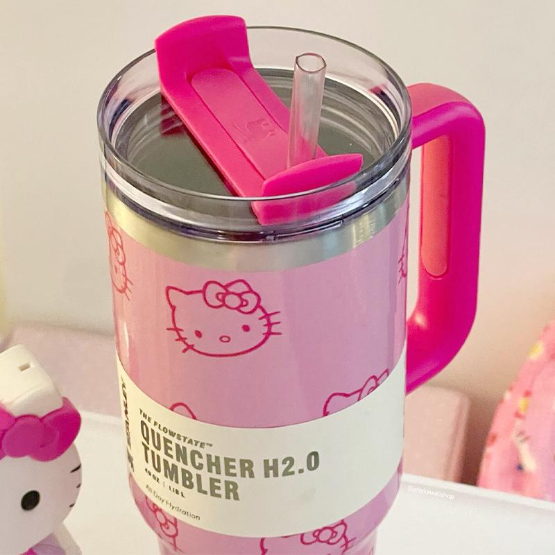 Stanley Official 40Oz Hello Kitty Stainless Steel Insulated Tumbler