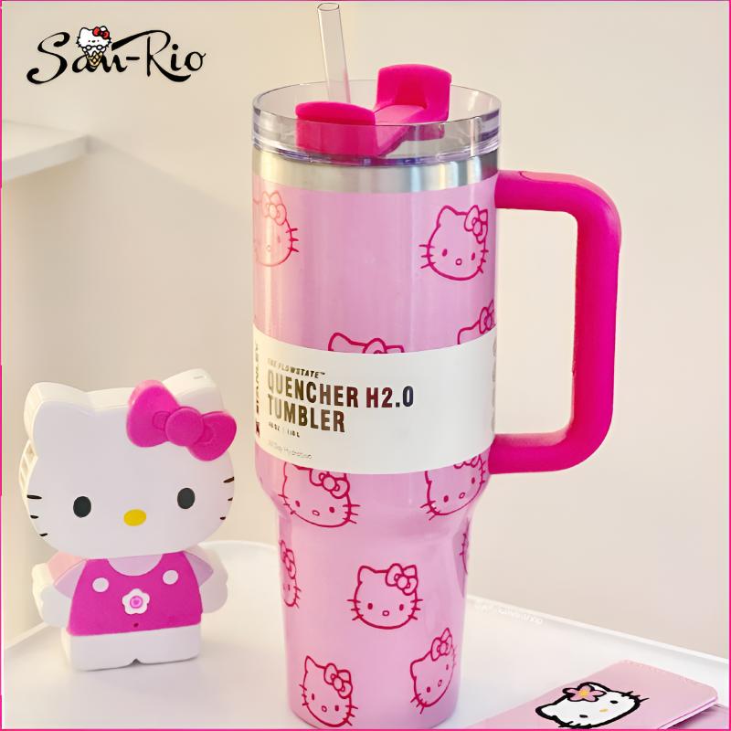Stanley Official 40Oz Hello Kitty Stainless Steel Insulated Tumbler