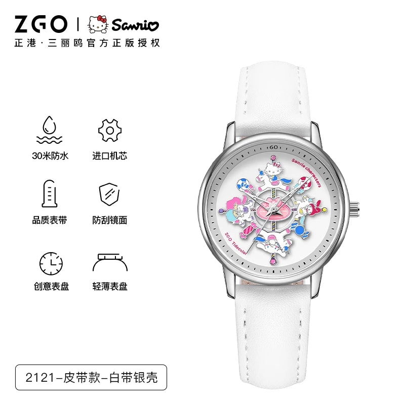ZGO x Sanrio Official Scratch Resistant Waterproof Watch (pre-order)