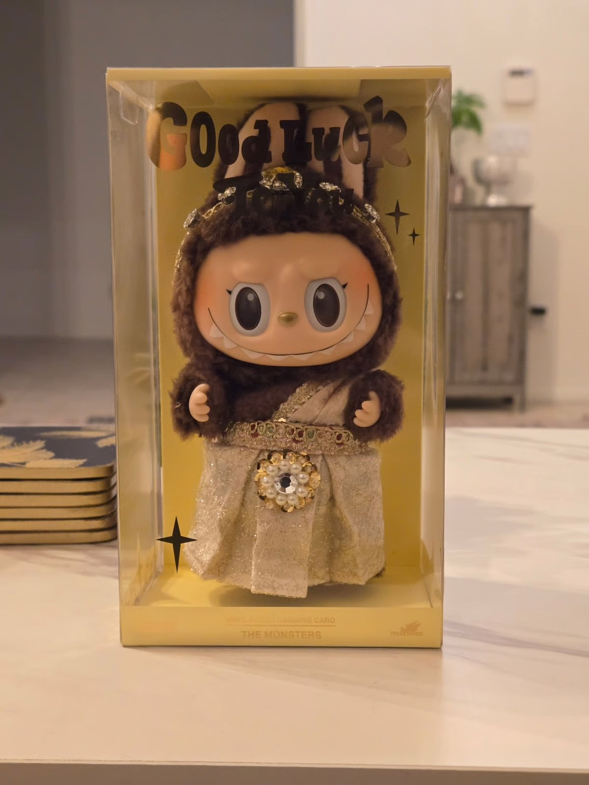 Labubu Good Luck To You Vinyl Plush Doll Thailand Exclusive Limited Edition