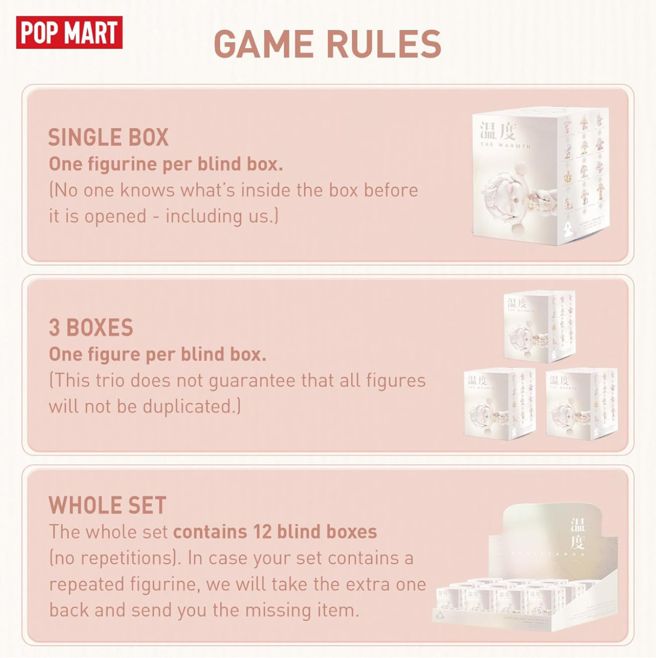 POP MART Skullpanda – Temperature Series (Blind Box) Limited edition