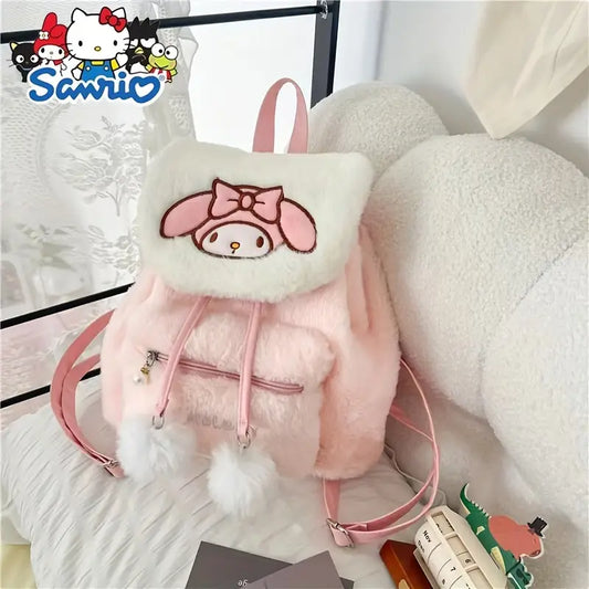Authentic Sanrio Mymelody Plush Backpack