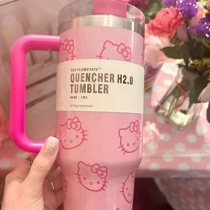 Stanley Official 40Oz Hello Kitty Stainless Steel Insulated Tumbler