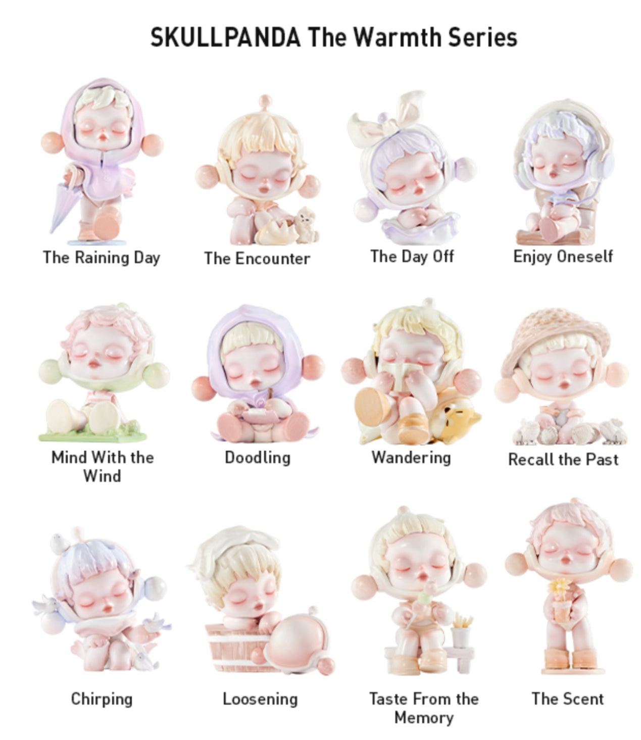 POP MART Skullpanda – Temperature Series (Blind Box) Limited edition