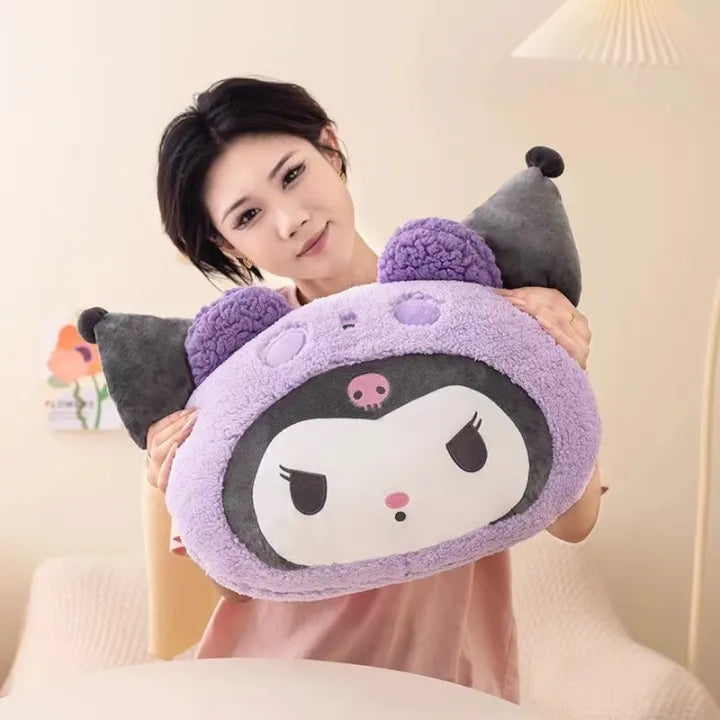Sanrio Face Jumbo Plushie Pillow