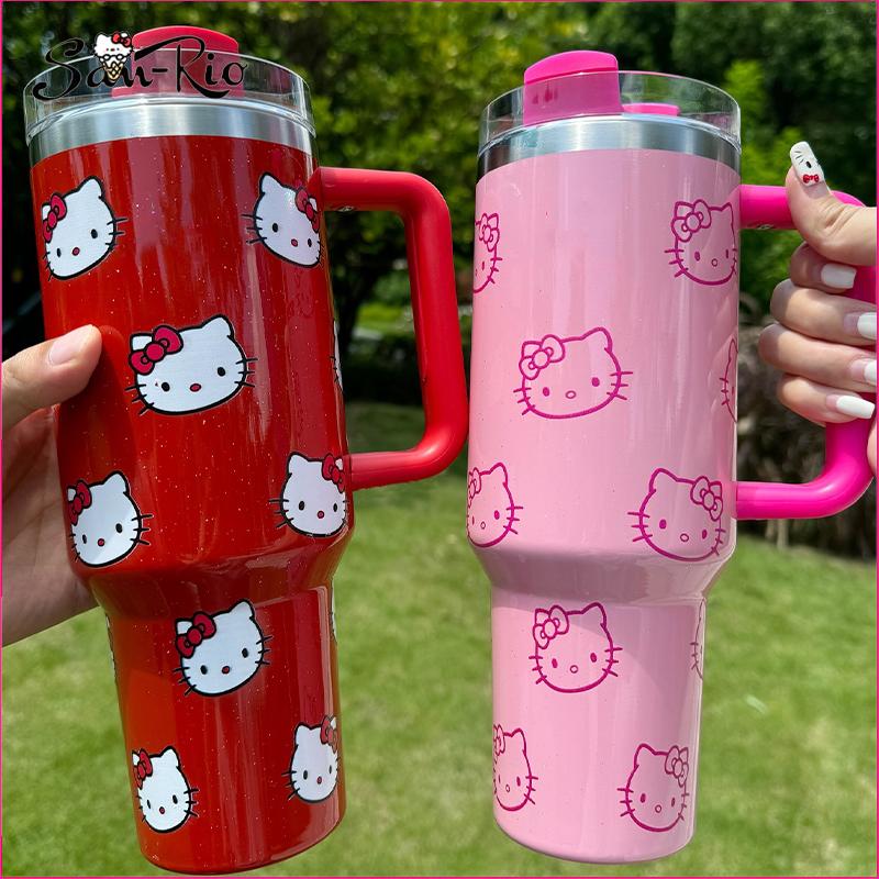 Stanley Official 40Oz Hello Kitty Stainless Steel Insulated Tumbler
