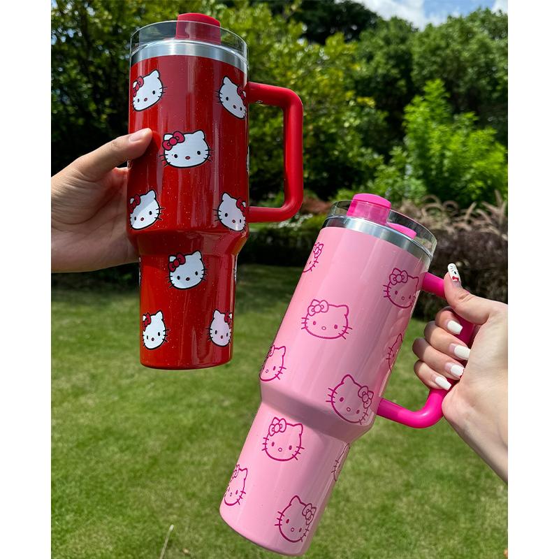 Stanley Official 40Oz Hello Kitty Stainless Steel Insulated Tumbler