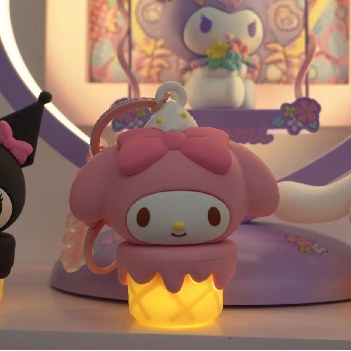 Sanrio Official Keychain Lamp