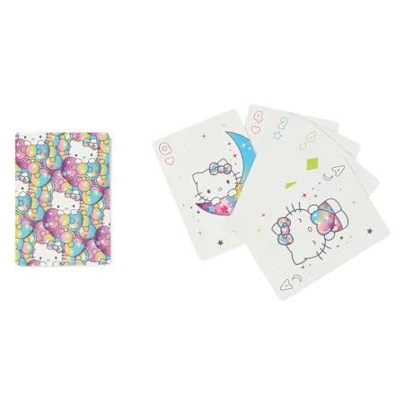 Hello Kitty Offical Playing Cards With Storage Tin