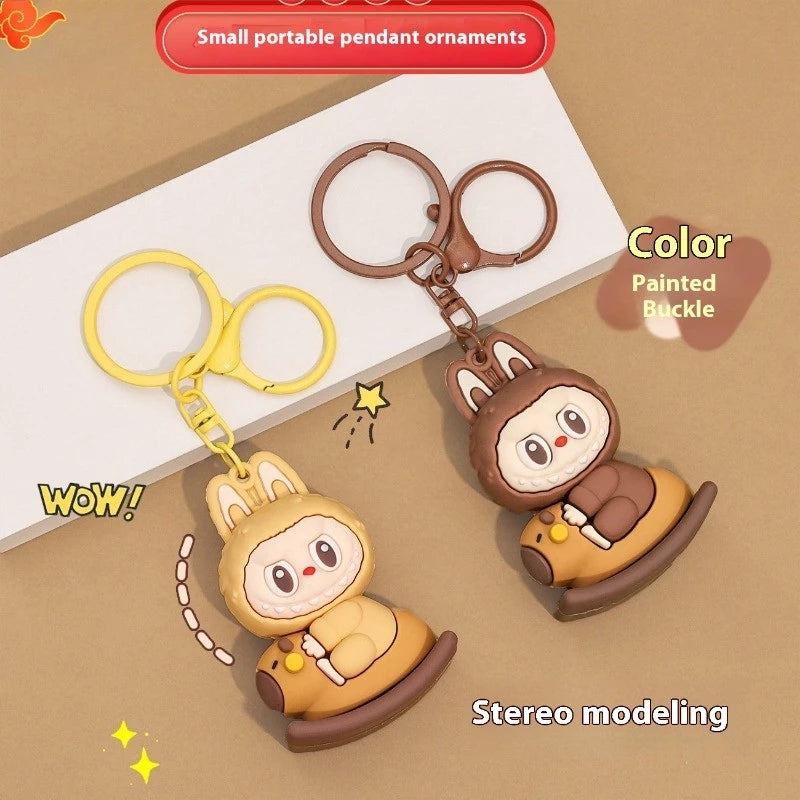 Labubu Rider Keychain