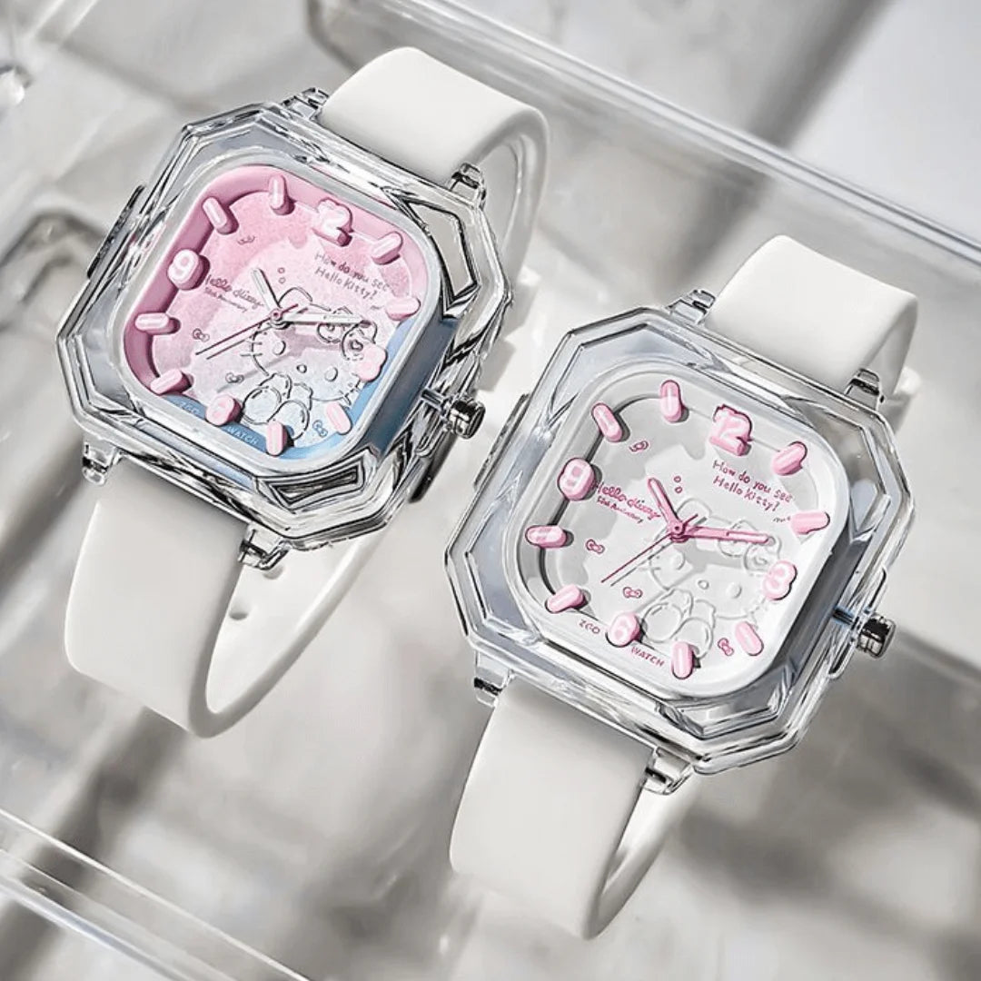 Hello Kitty Watch 50th Anniversary Limited Edition Luminous Waterproof (pre-order)