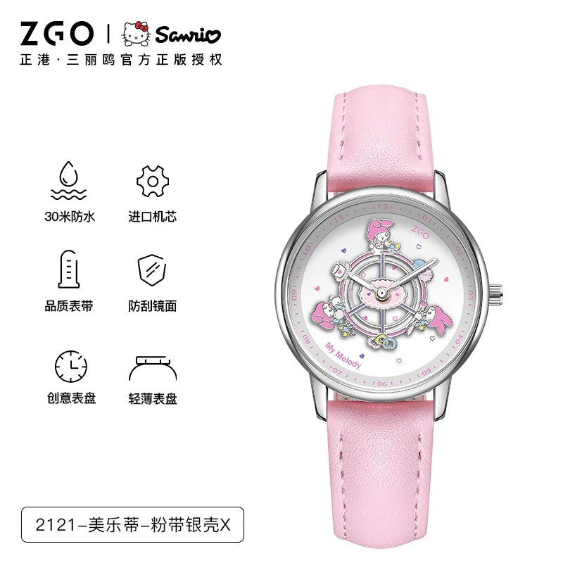 ZGO x Sanrio Official Scratch Resistant Waterproof Watch (pre-order)