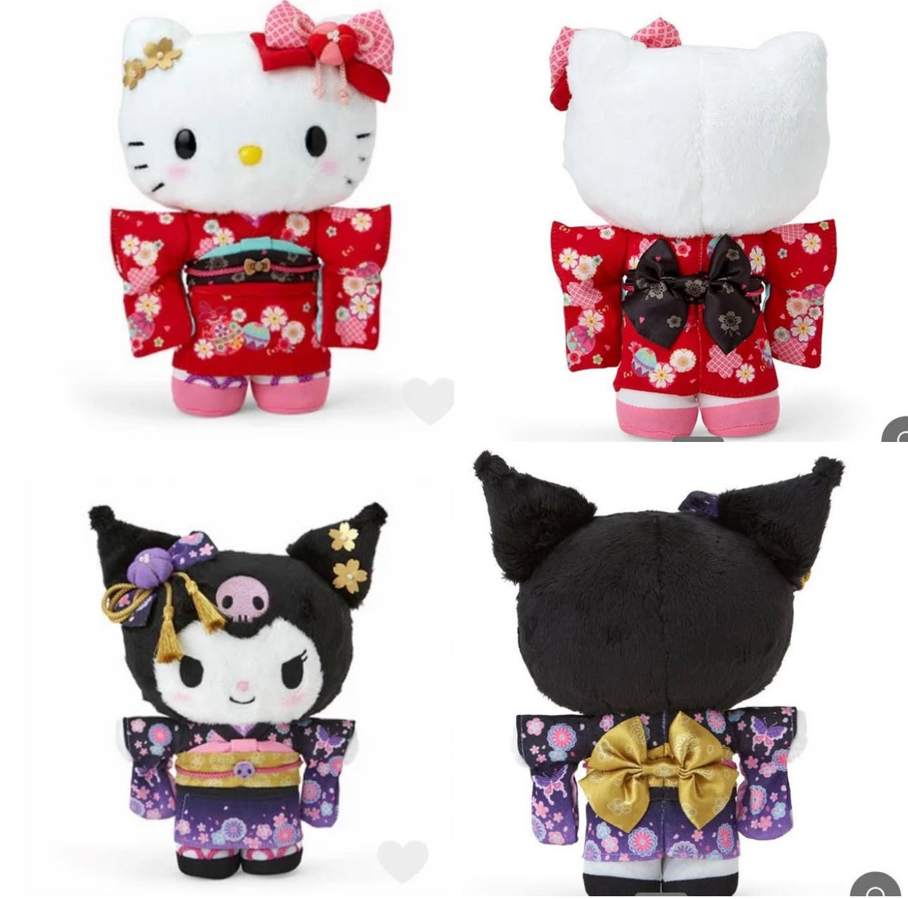 Sanrio Japan Sakura 2025 Mascot Kimono Plush Toy Limited Edition