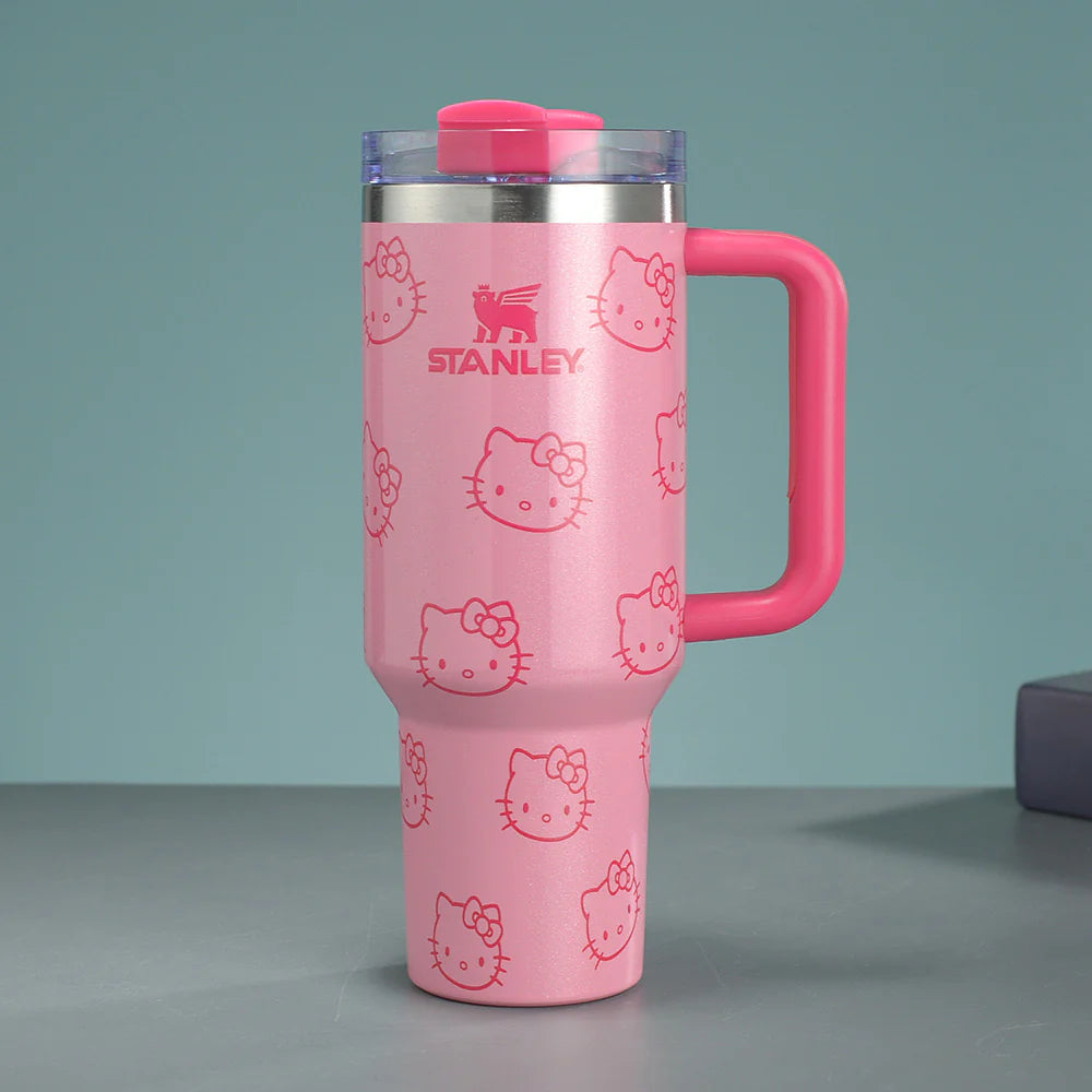 Stanley Official 40Oz Hello Kitty Stainless Steel Insulated Tumbler