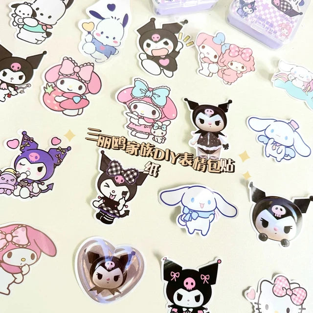 Sanrio DIY Cut Sticker Box (set of 20)