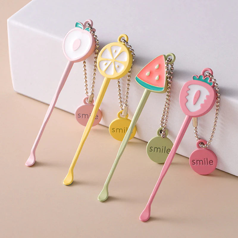 Kawaii Fruit Metal Earbud