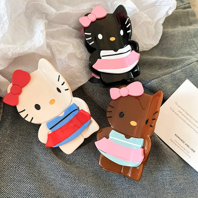 Hellokitty Premium Claw Clip