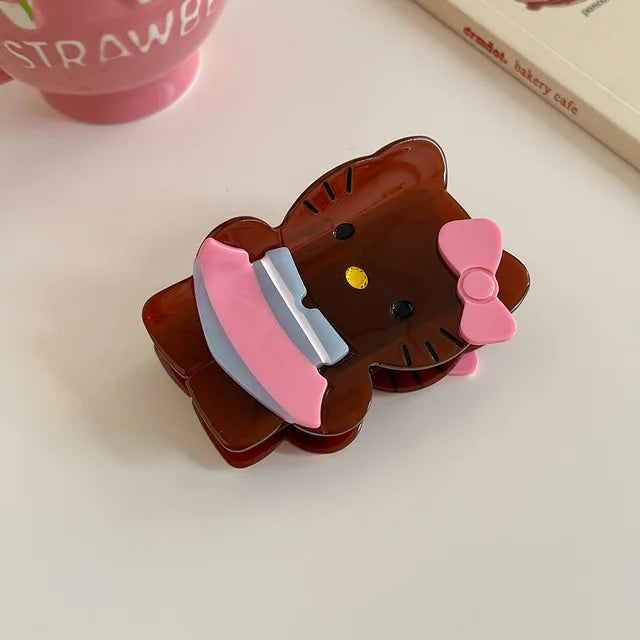 Hellokitty Premium Claw Clip