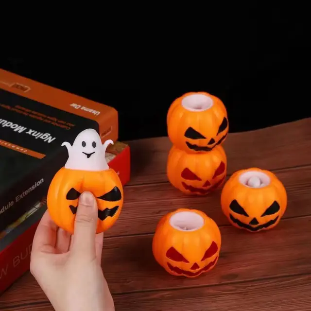 Haloween Pushup Pumpkin Squeezer