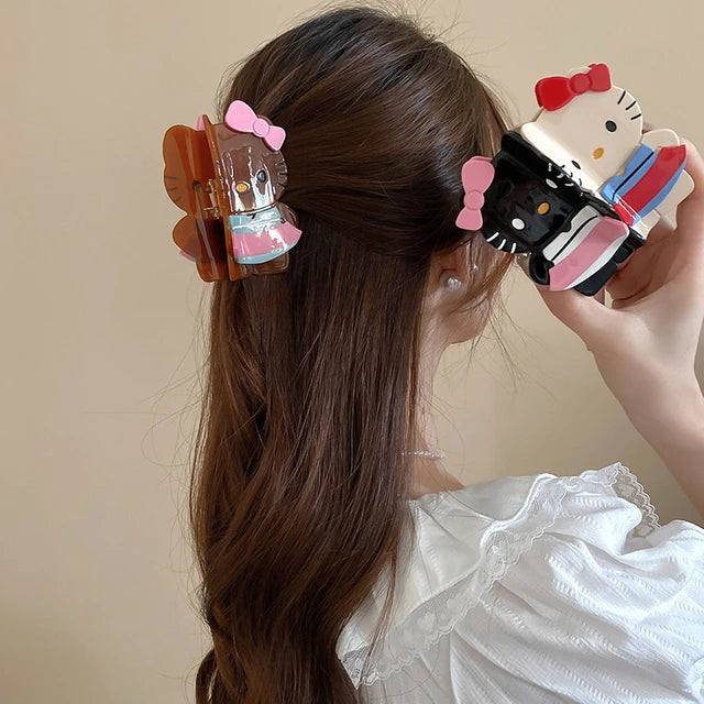 Hellokitty Premium Claw Clip