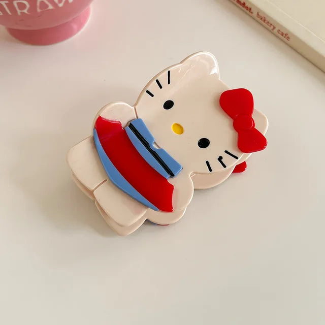 Hellokitty Premium Claw Clip