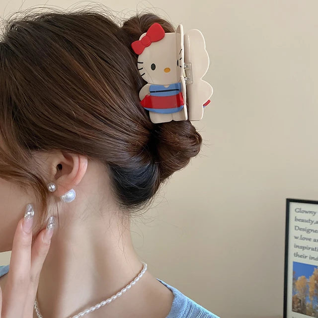 Hellokitty Premium Claw Clip