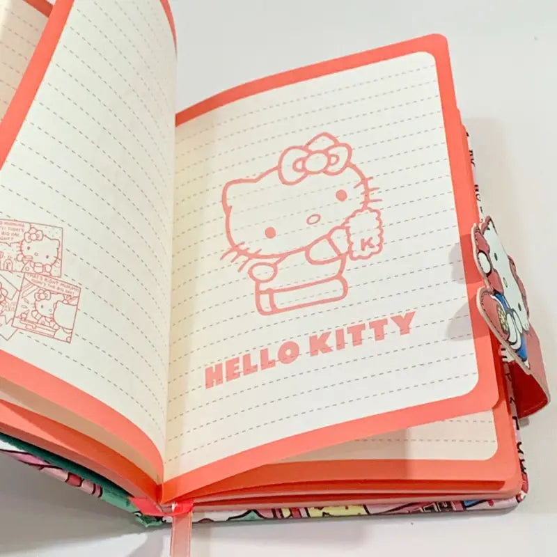 Sanrio Magnetic lock Notebook