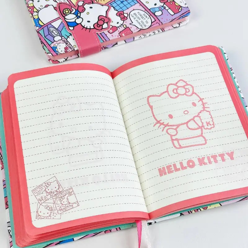Sanrio Magnetic lock Notebook
