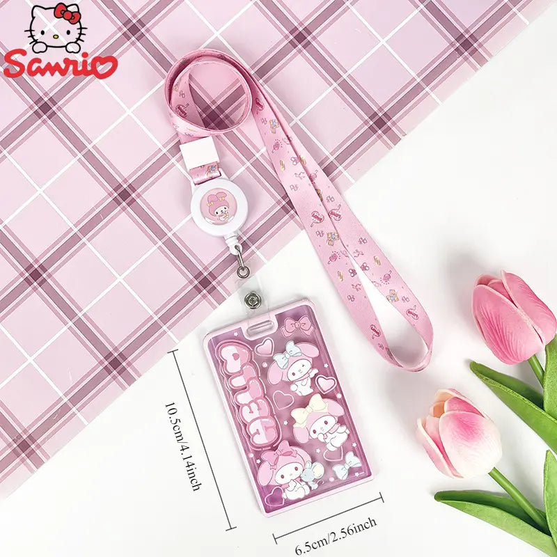Sanrio ID Card Holder With Tag