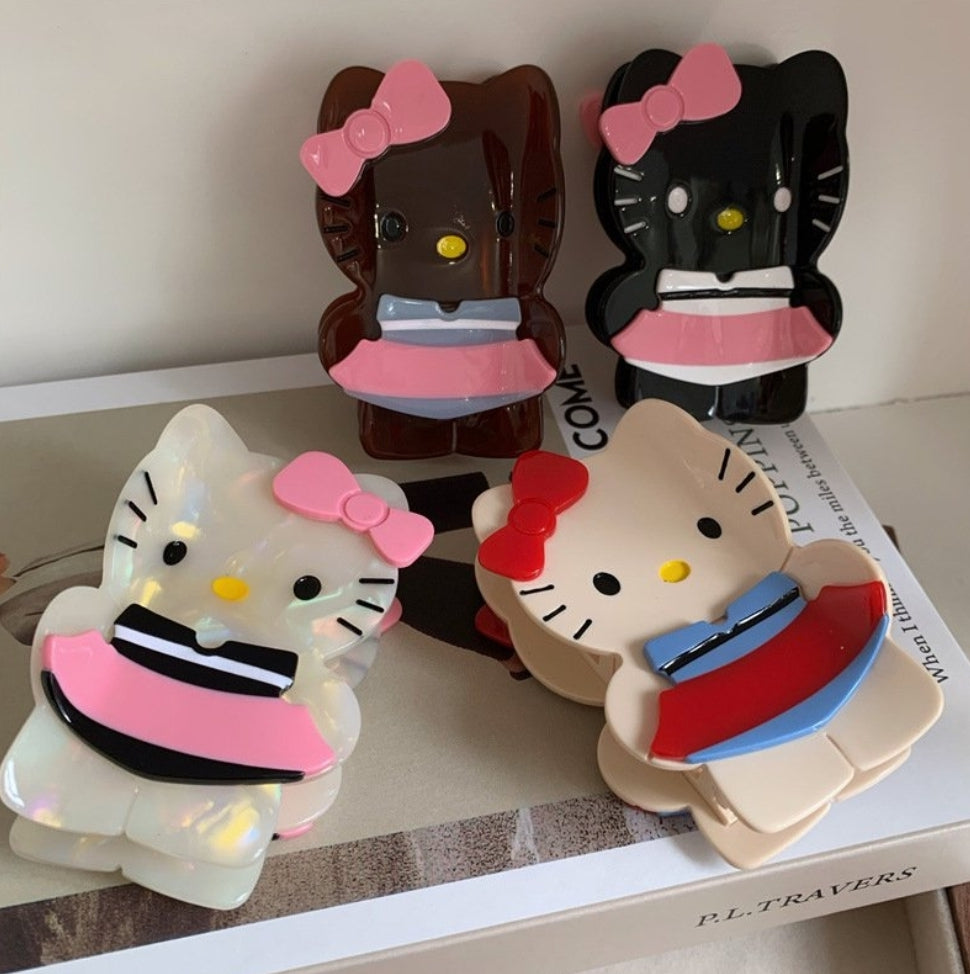 Hellokitty Premium Claw Clip