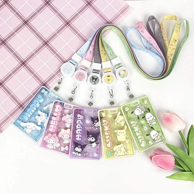 Sanrio ID Card Holder With Tag