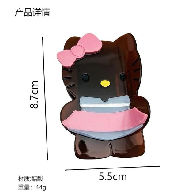 Hellokitty Premium Claw Clip