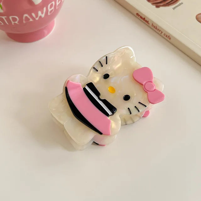 Hellokitty Premium Claw Clip