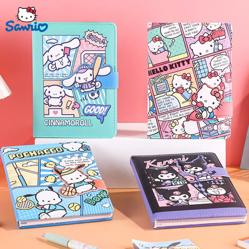 Sanrio Magnetic lock Notebook