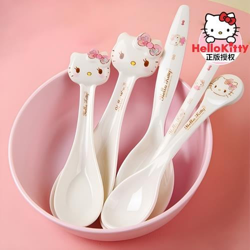 Hellokitty Melamine Spoons Set of 4