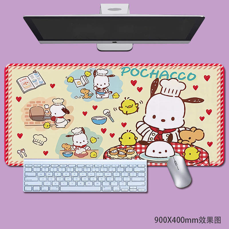 Sanrio Pochacco Premium Desk Mat (90cm*40cm)