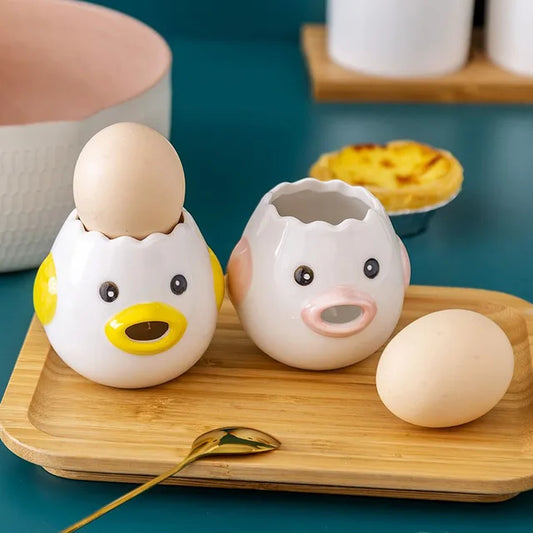 Kawaii Duck Egg Separator – Pink Beak Edition