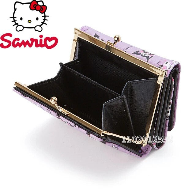 Sanrio Official Kuromi 3Fold Wallet