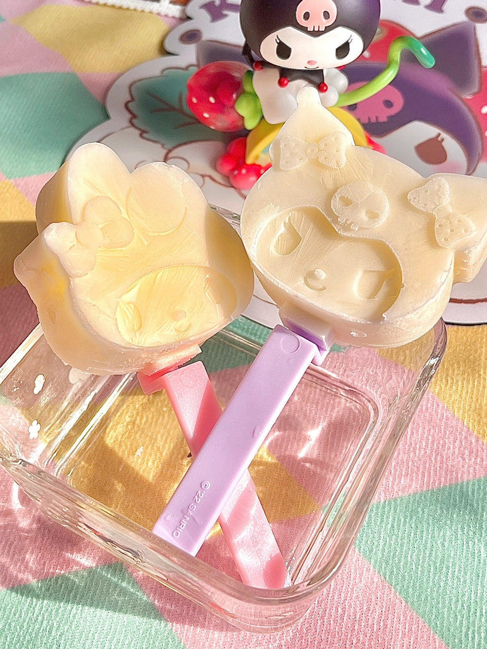 Sanrio Official Ice Cream Molds ( Cinnamoroll & Pompompurin)