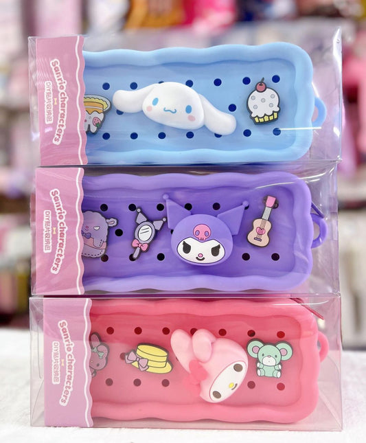 Sanrio Official Croc-inspried DIY jumbo Pencil Case