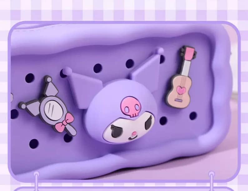 Sanrio Official Croc-inspried DIY jumbo Pencil Case