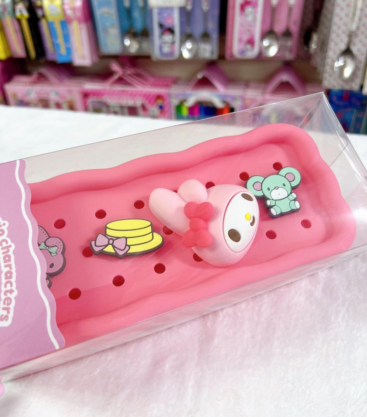 Sanrio Official Croc-inspried DIY jumbo Pencil Case