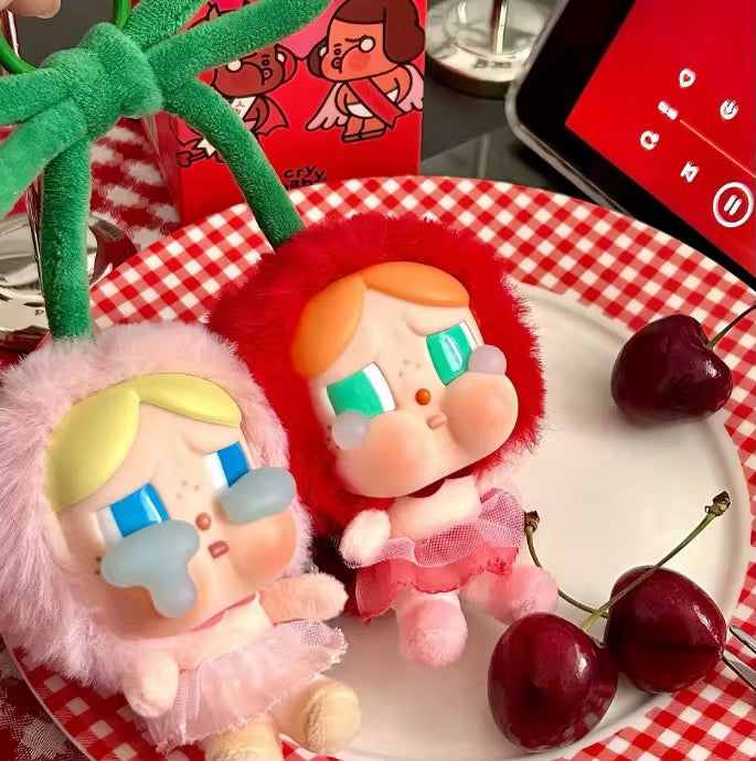Cherry Crybaby Duo Plush Keychains (Dupe)