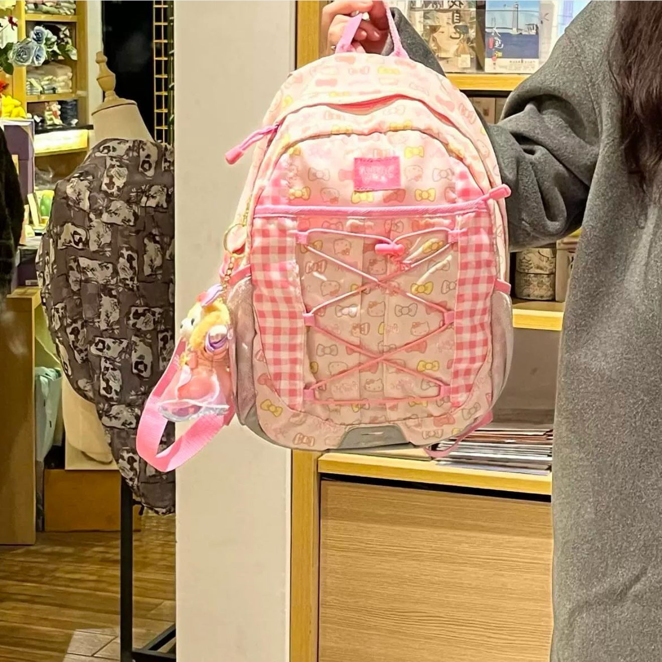 Hello Kitty Pastel Bow Backpack