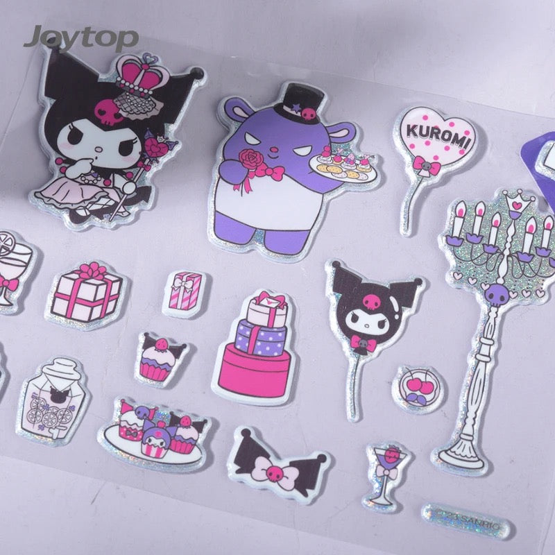 Sanrio Official 3D Landscaping Stickers Set